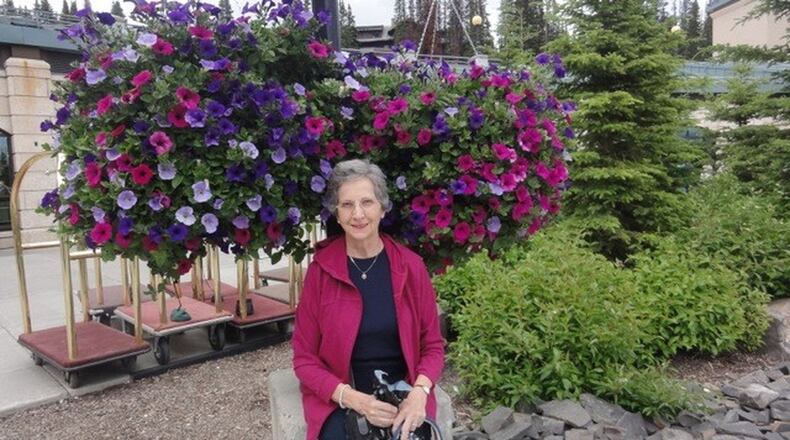 Humor writer Peggy Rowe attended the University of Dayton’s Erma Bombeck Writers’ Workshop this spring. CONTRIBUTED