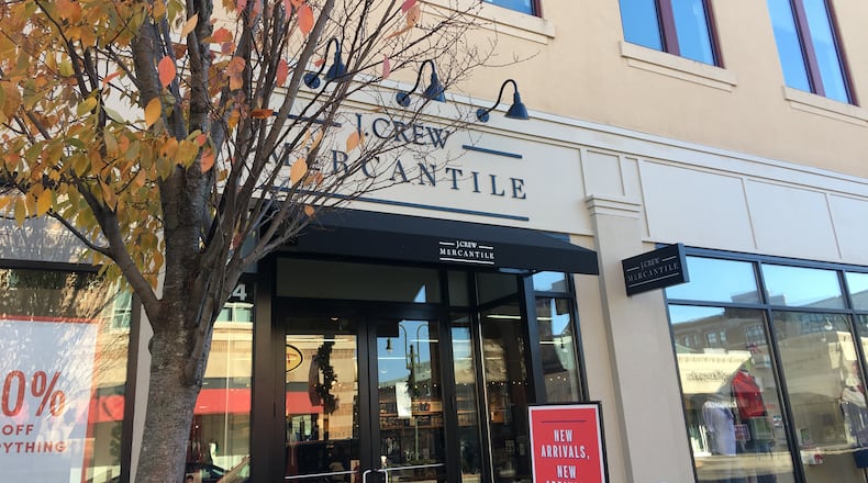 J.Crew Mercantile opened at The Greene in Beavercreek. KARA DRISCOLL/STAFF