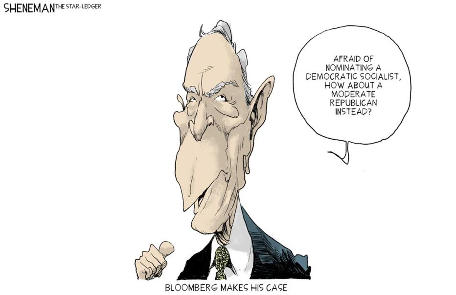 Week in cartoons: Bloomberg, Barr, pardons and more