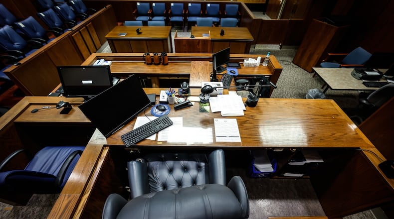 Montgomery County Common Pleas Court. JIM NOELKER/STAFF FILE
