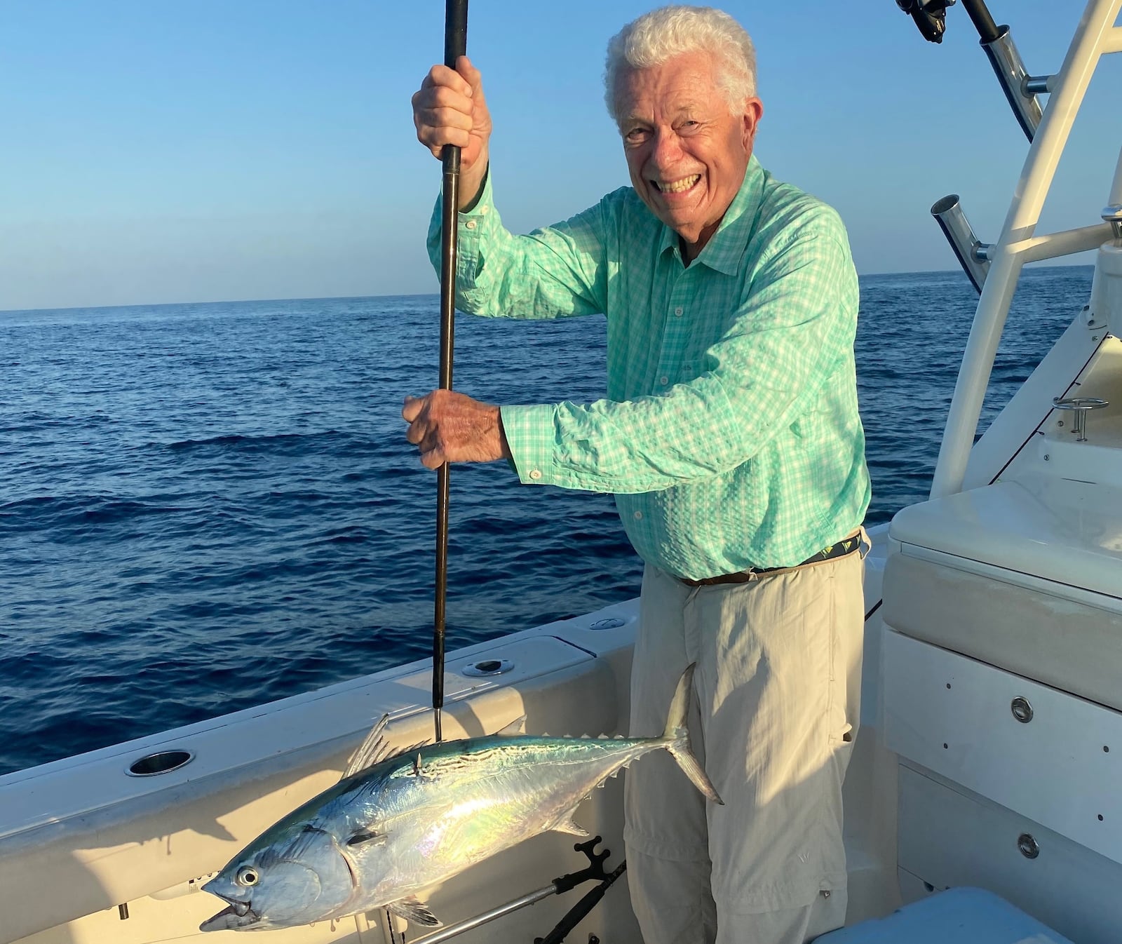 Dayton-area homebuilder Charles V. Simms, who died this year at the age of 93, loved to fish, play tennis and travel. CONTRIBUTED