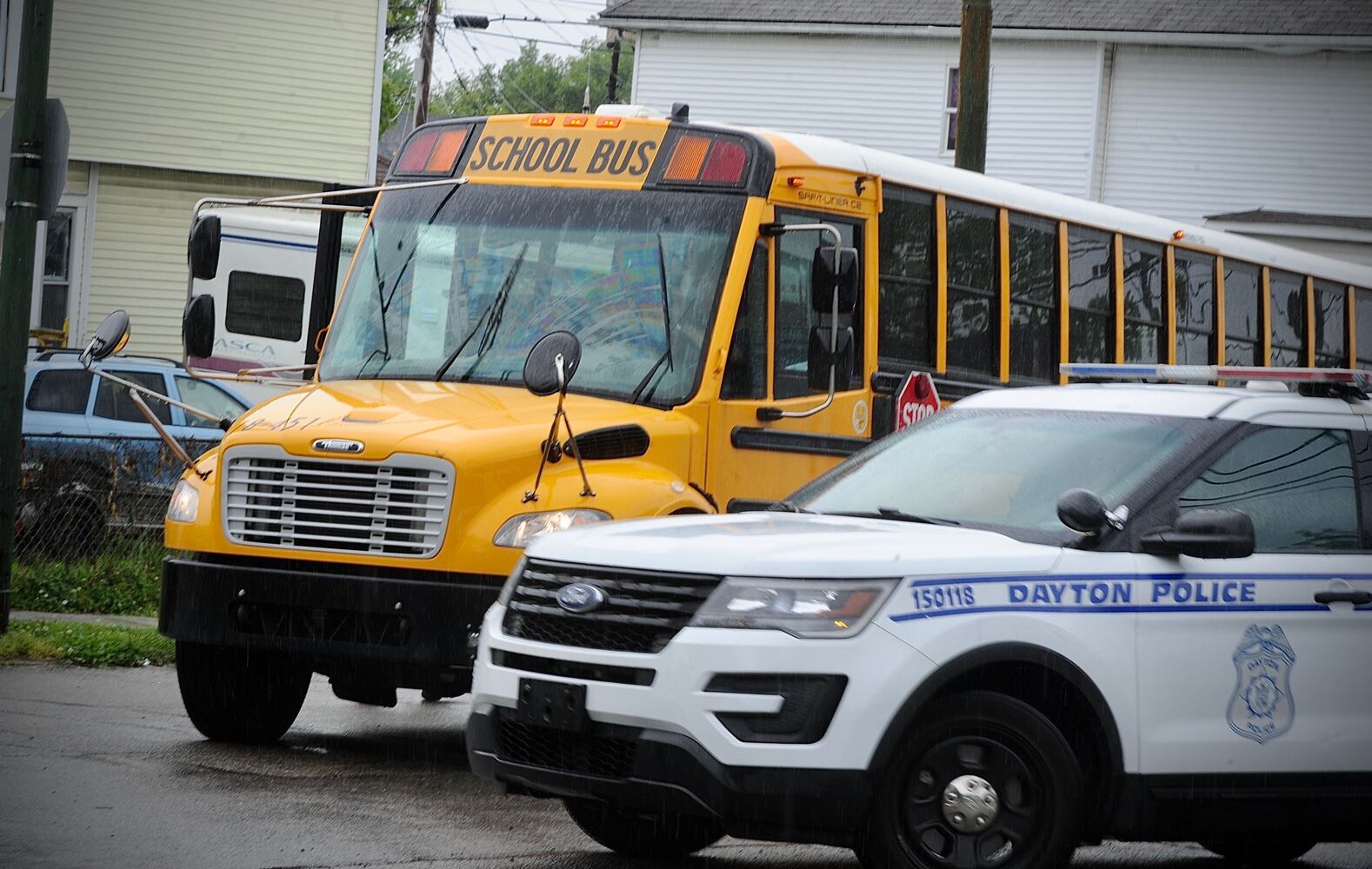 Dayton school bus reportedly strikes, injures pedestrian