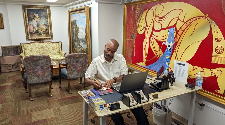 Ed Dixon is the owner of Edward A. Dixon Gallery in downtown Dayton. "People come in and say, 'this is my first time being in an art gallery.' That was part of my mission, for it to be a comfortable space for anybody from any demographic, any level of expertise." CONTRIBUTED PHOTOS