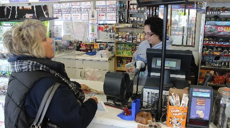 Powerball reaches $625 million for Saturday’s jackpot. CHUCK HAMLIN/STAFF