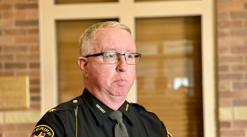 Preble County Sheriff Michael Simpson. AIMEE HANCOCK/STAFF