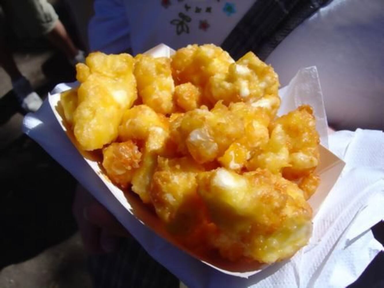 Fried cheese curds