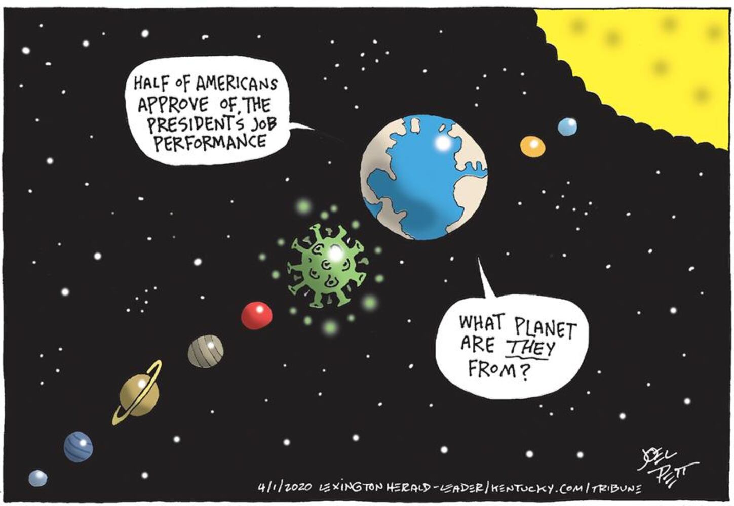 Week in cartoons: Stimulus checks, staying home and more