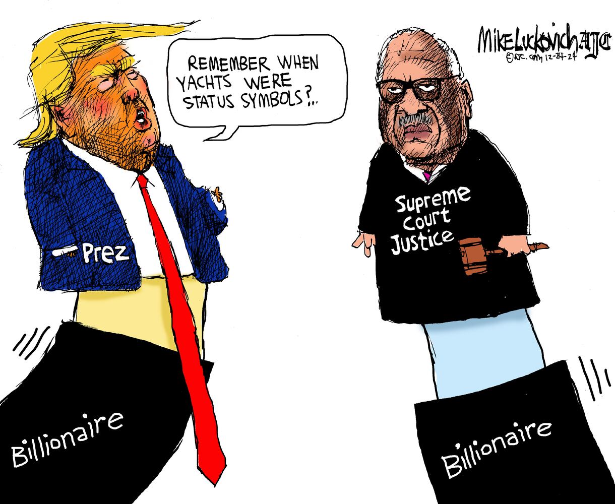 CARTOONS: Mike Luckovich, Dec. 29, 2024