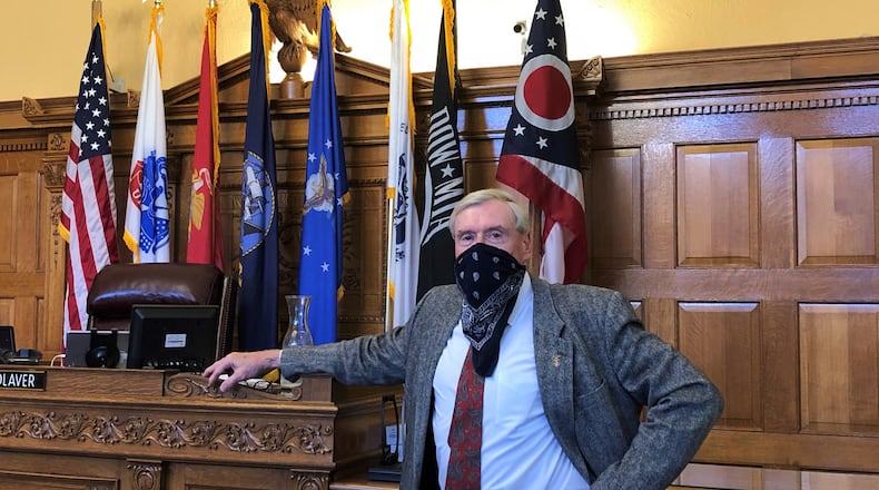 Greene County Common Pleas Court Judge Stephen Wolaver will retire from his position on Jan. 1, 2021. He was elected in 2002. STAFF/BONNIE MEIBERS