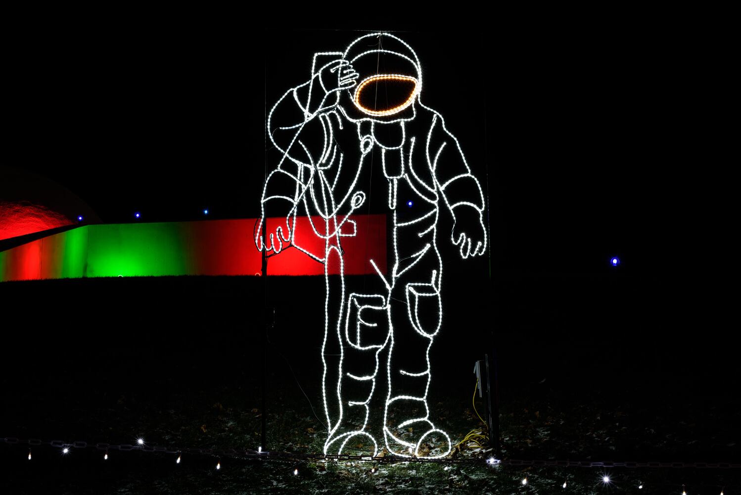 PHOTOS: Armstrong Air & Space Museum Holiday Lights 2024