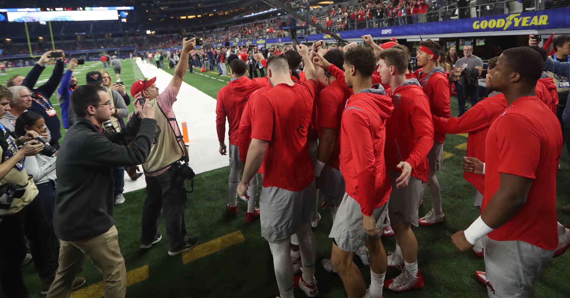 Cotton Bowl: Pregame photos of Ohio State Buckeyes