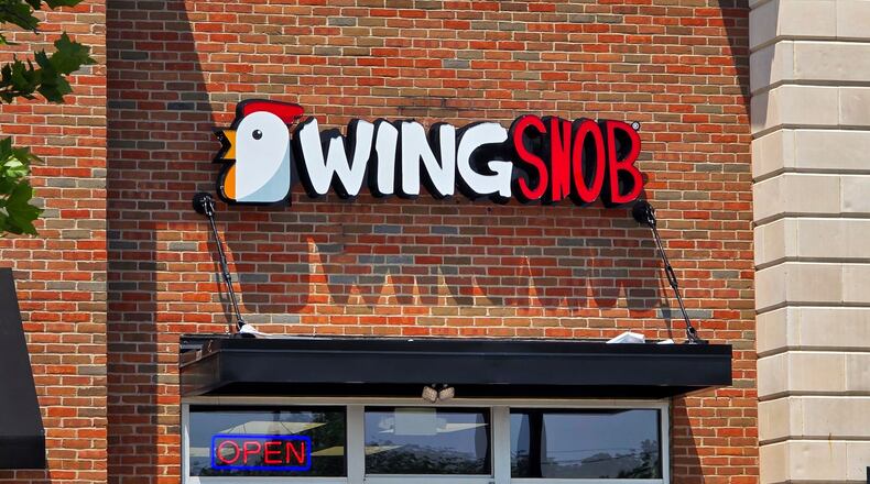 Wing Snob restaurant has opened at 8179 Princeton Glendale Road in West Chester Township. NICK GRAHAM/STAFF