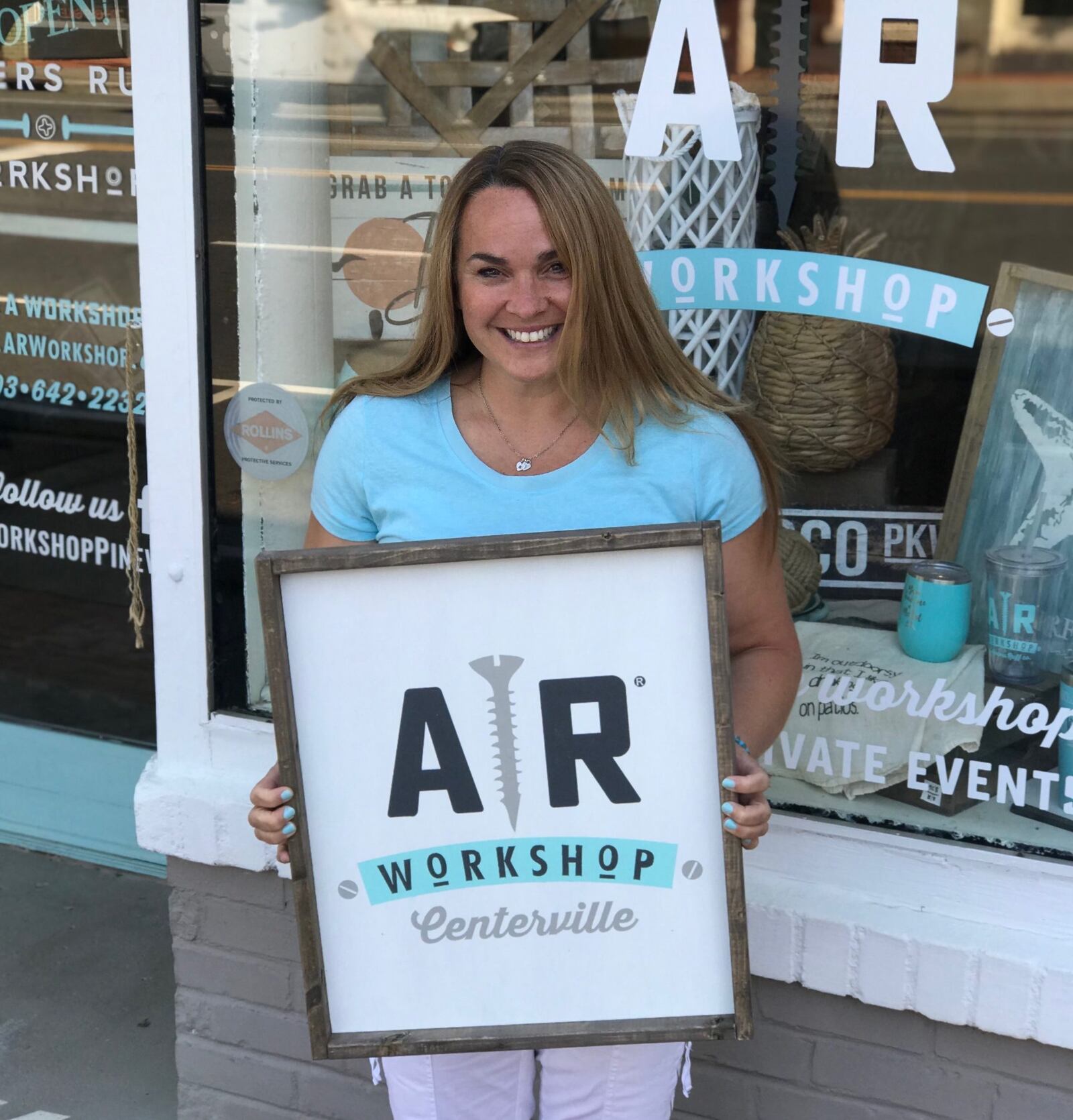 Ann Puckett is the owner and franchisee of AR Workshop in Centerville. The shop offers DIY classes for every skill level.