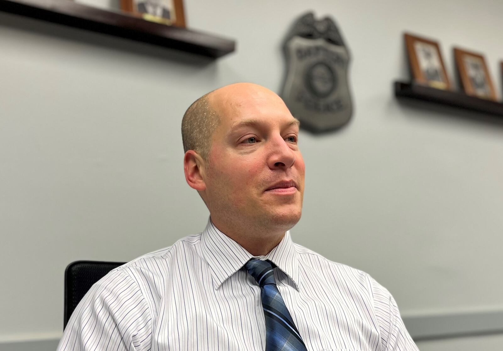 Dayton police Lt. Steve Bauer, supervisor of the cold case and violent offenders units. CORNELIUS FROLIK / STAFF