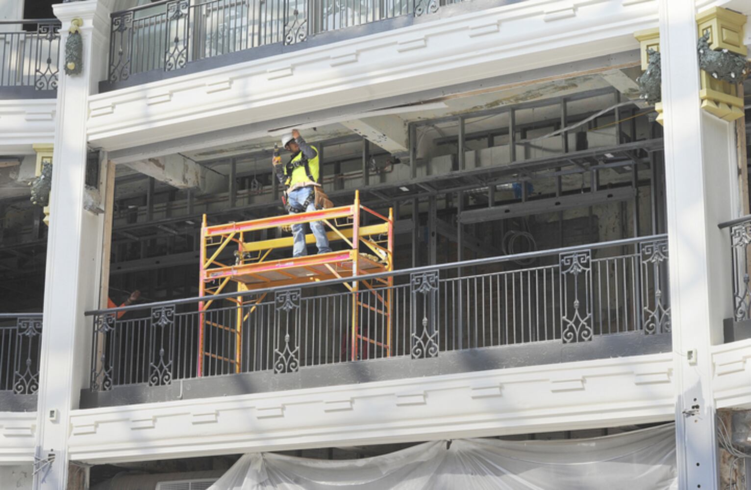 PHOTOS: Work progress at the downtown Arcade