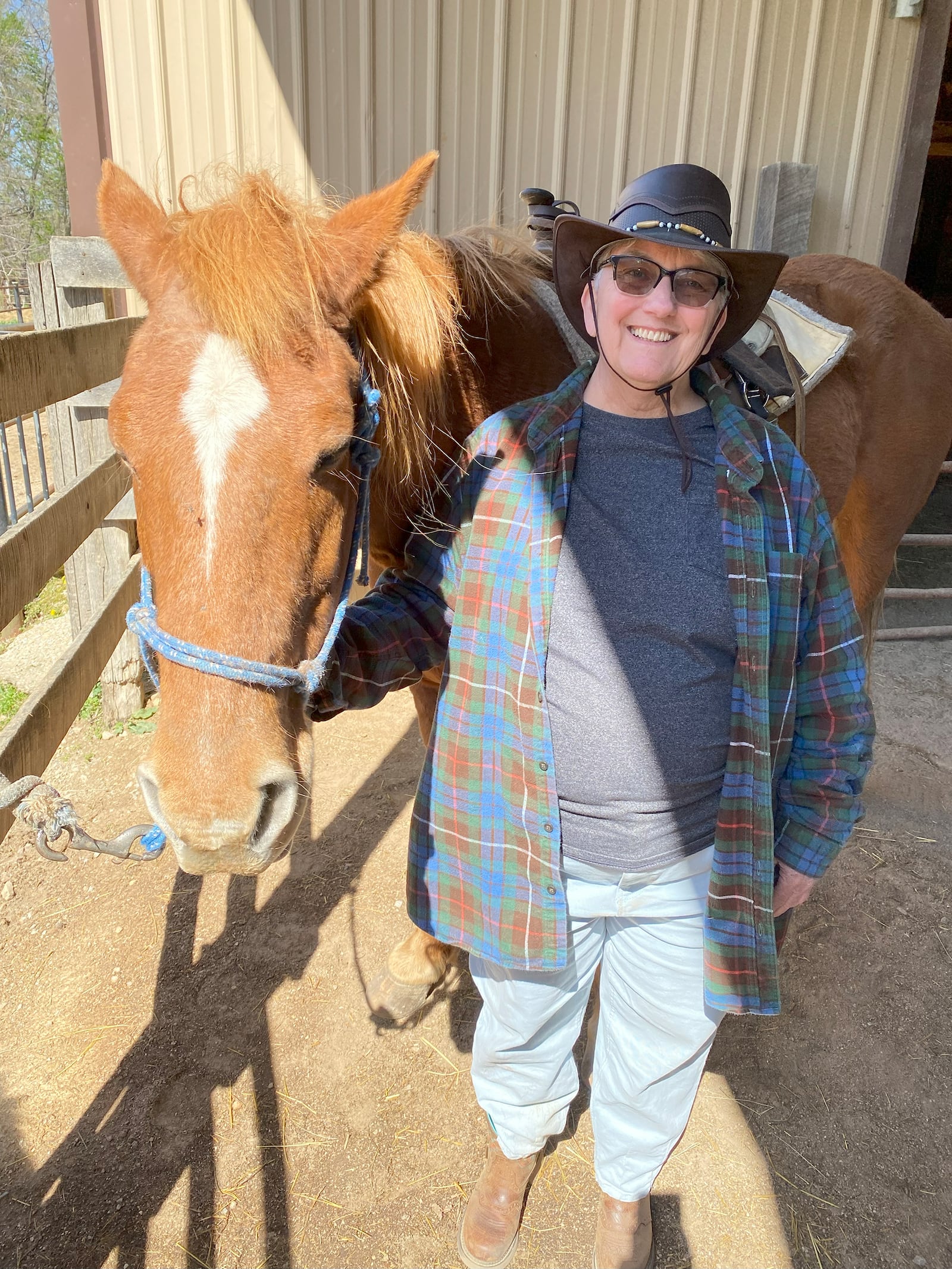 Joyce Skinner loves horses and riding. She has especially enjoyed her experience at places like Spring Lake Ranch in Potosi, Missouri in April of 2023. CONTRIBUTED