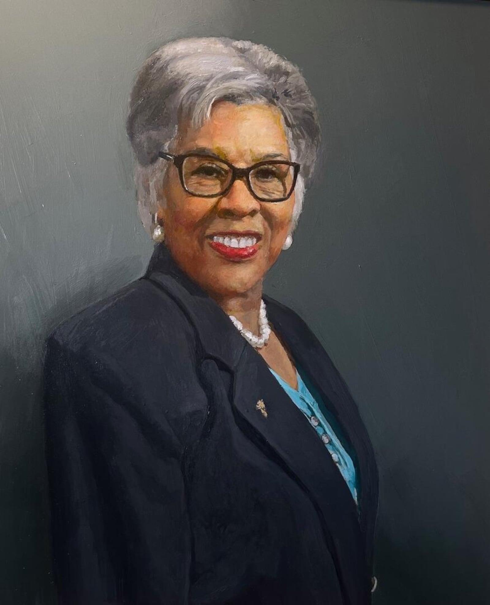 2025 Dayton Skyscraper Joyce Beatty as depicted by artist Abner Cope in "The Difference Maker." CONTRIBUTED