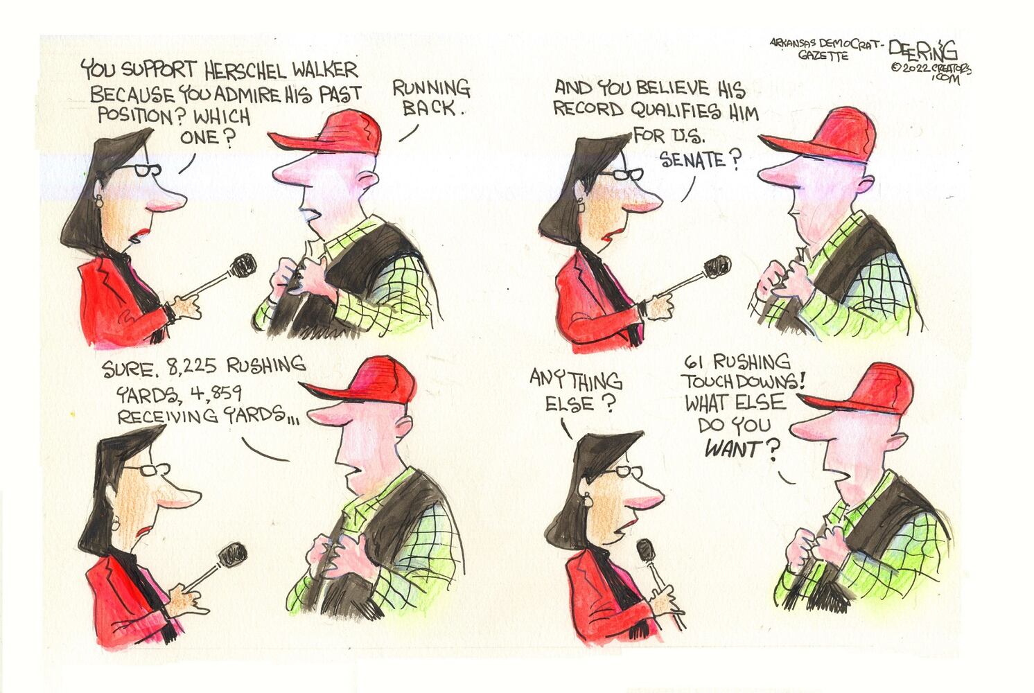 WEEK IN CARTOONS: Putin and nukes, Herschel Walker, gas prices and more