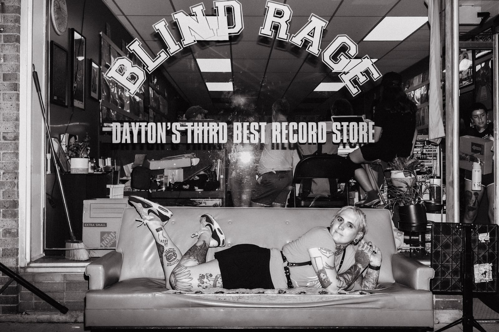 Gwen Downing-Groth, owner of Blind Rage Records. She announced the last day of business for the shop is March 22. LEAH ARMSTRONG/CONTRIBUTED