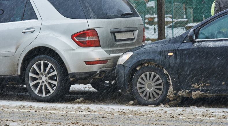 Wintry weather can make driving challenging. CONTRIBUTED