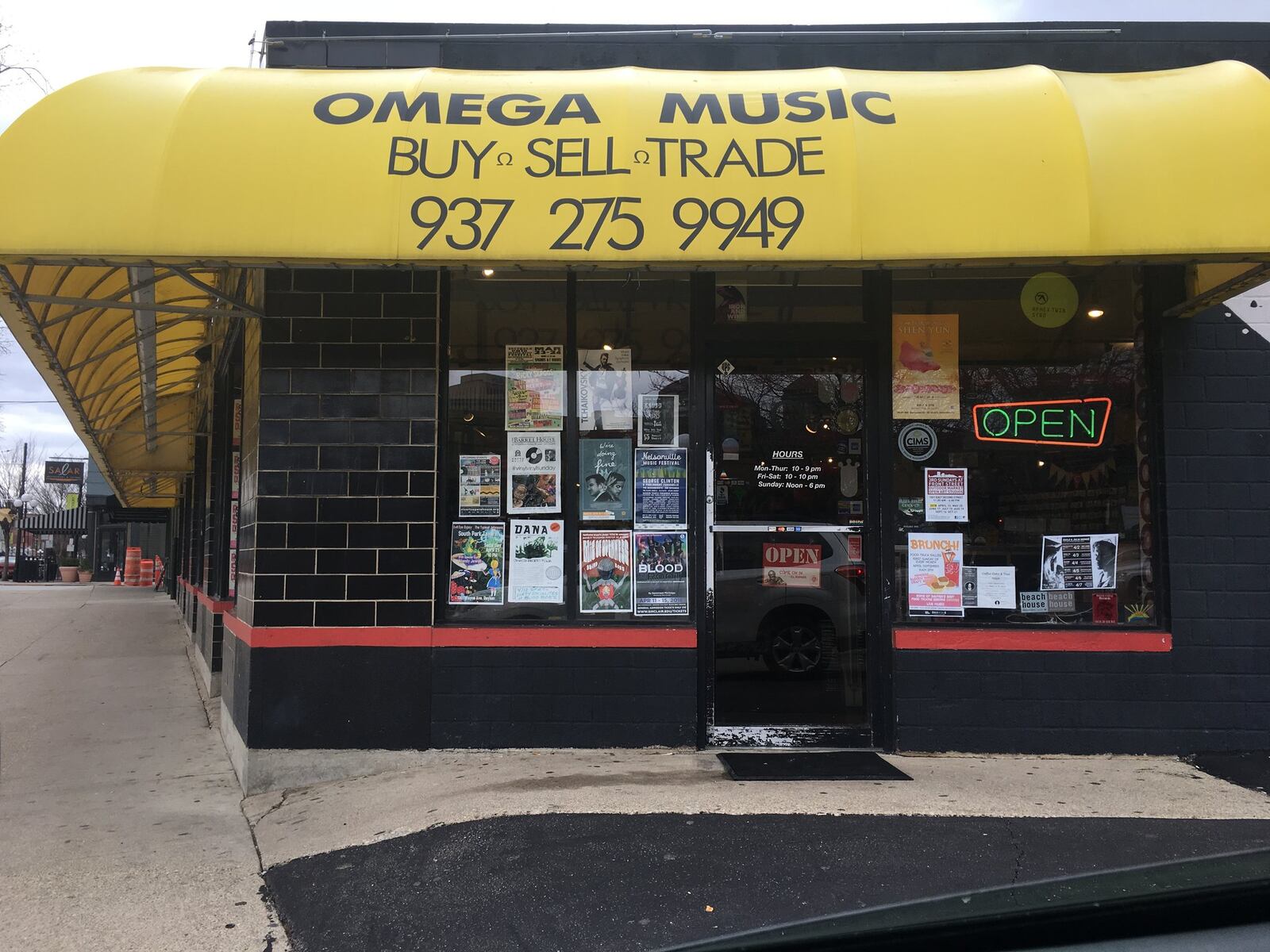 Omega Music in Dayton is celebrating 35 years. ALEX PERRY/STAFF