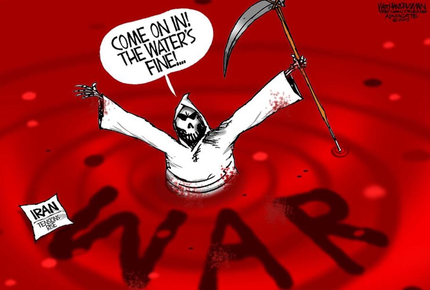 Week in cartoons: Iran tensions, climate change and more