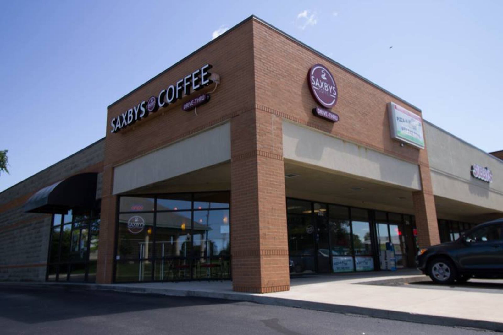 This Saxbys Coffee shop in Springboro will morph into “This Guy’s Coffee” shop this weekend. Photo from Saxbys Coffee Springboro Facebook page