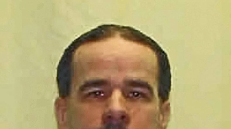 This undated photo provided by the Ohio Department of Rehabilitation and Correction shows death row inmate Patrick Leonard, convicted of the kidnapping, assault, attempted rape and aggravated murder of his former girlfriend Dawn Flick on July 29, 2000, in her home in the Hamilton County village of New Baltimore, Ohio. Leonard died of an apparent suicide Sunday, March 5, 2017, on death row in Chillicothe, Ohio, according to the Ohio prisons agency. (Ohio Department of Rehabilitation and Correction via AP)