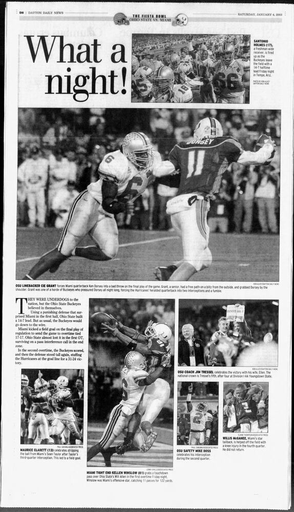 Ohio State Football pages
