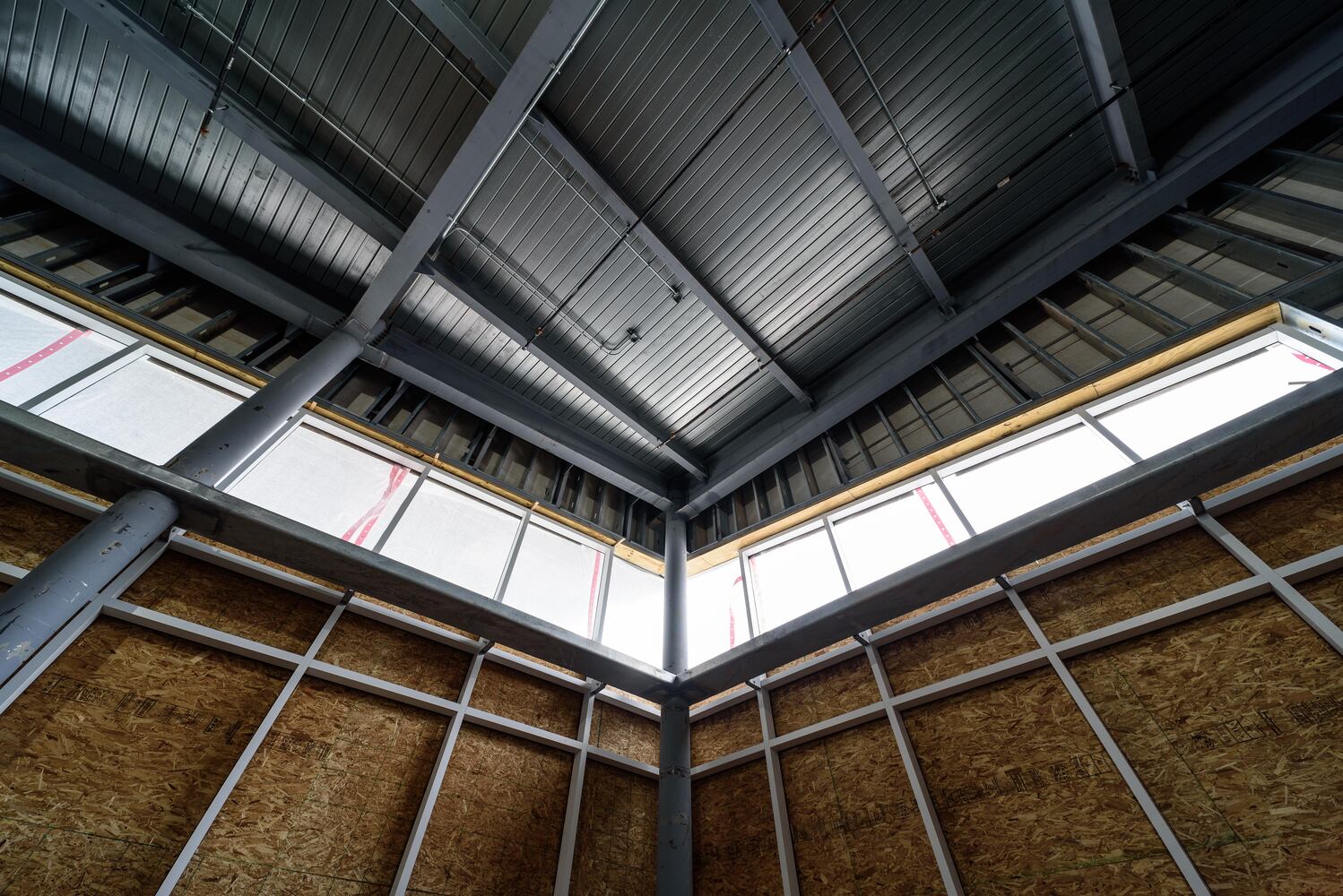 PHOTOS: A look at construction at the Dayton Metro Library’s new Huber Heights Branch