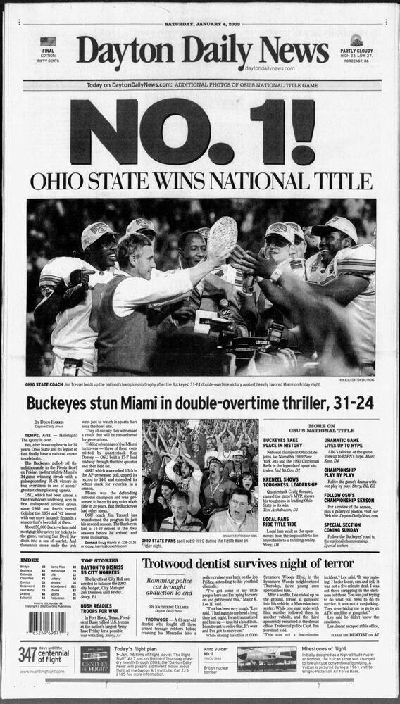 Ohio State Football pages