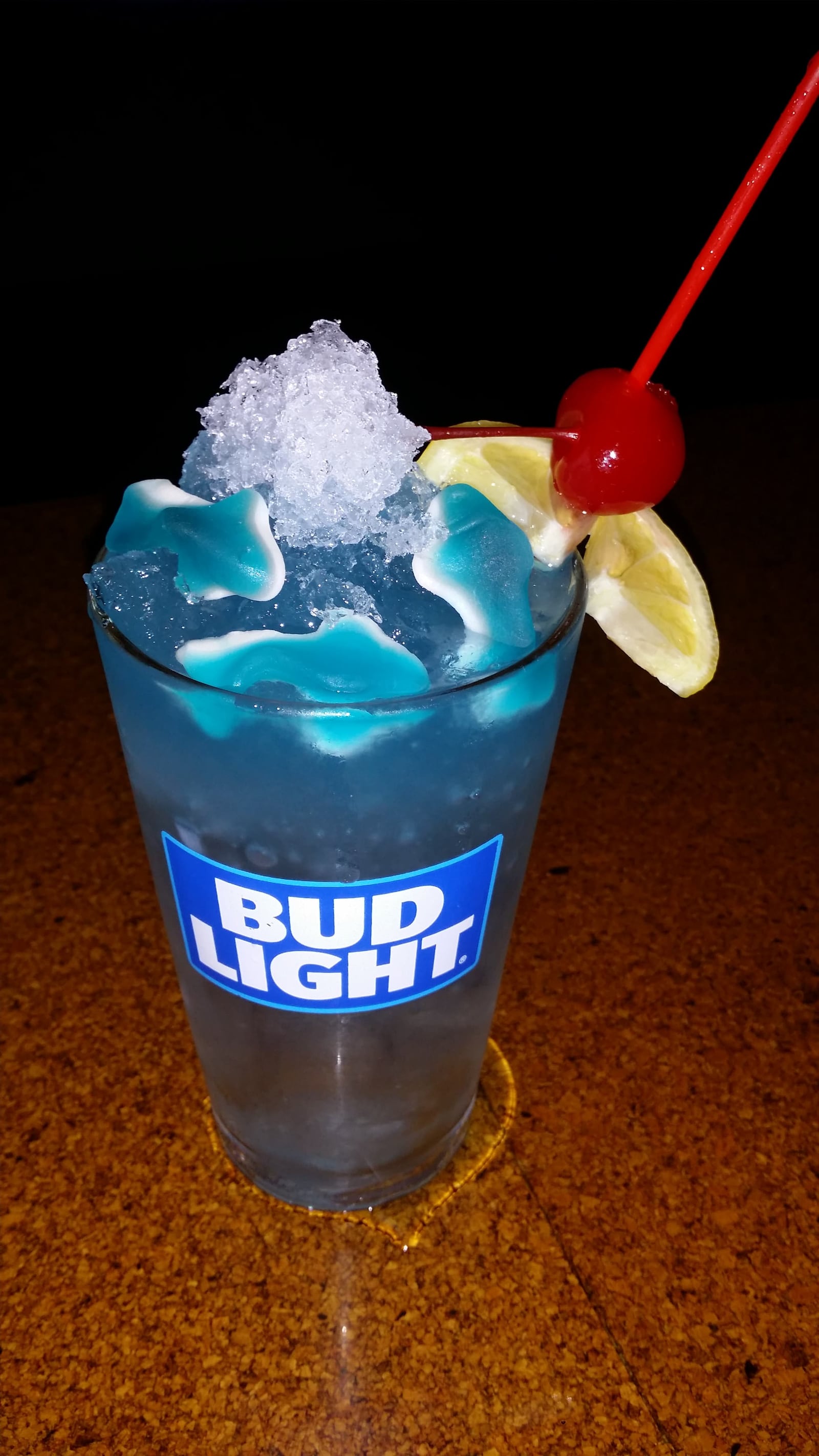 Mack's Tavern in Washington Twp. is offering the @Arctic Shark, a Shark Week 2018, cocktail.