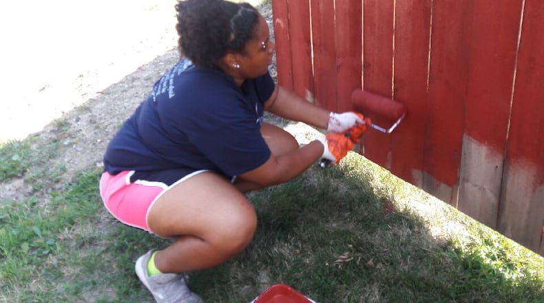 Dayton youth taking part in Grace United Methodist Church’s GU Mission trip to Toledo.