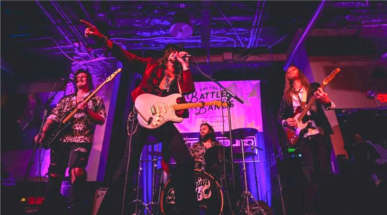 Rockers Bohemian Funk were the 2022 winners of the Dayton Battle of the Bands, the annual local music competition presented at The Brightside in Dayton. The finale of this year's battle will be held March 11.