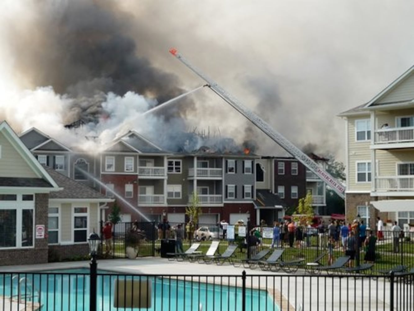 Beavercreek apartment fire
