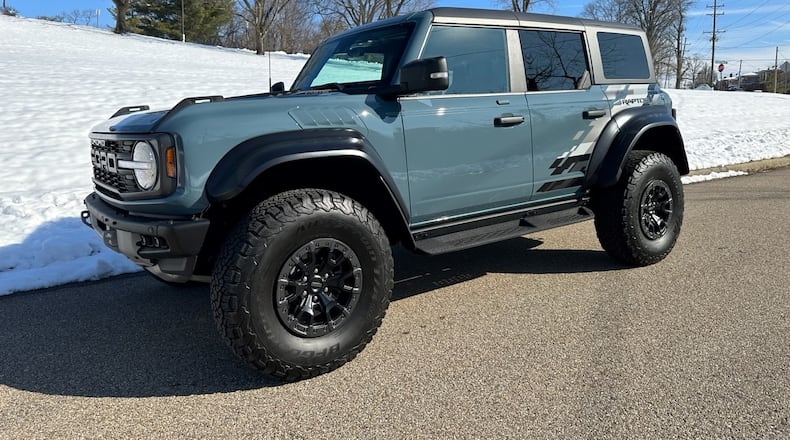 The Ford Bronco Raptor is a niche vehicle ready to elevate the Bronco even further against its competition. Contributed by Jimmy Dinsmore