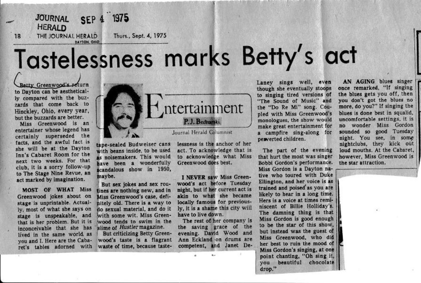 Articles from Dayton Daily News archives at Wright State University.