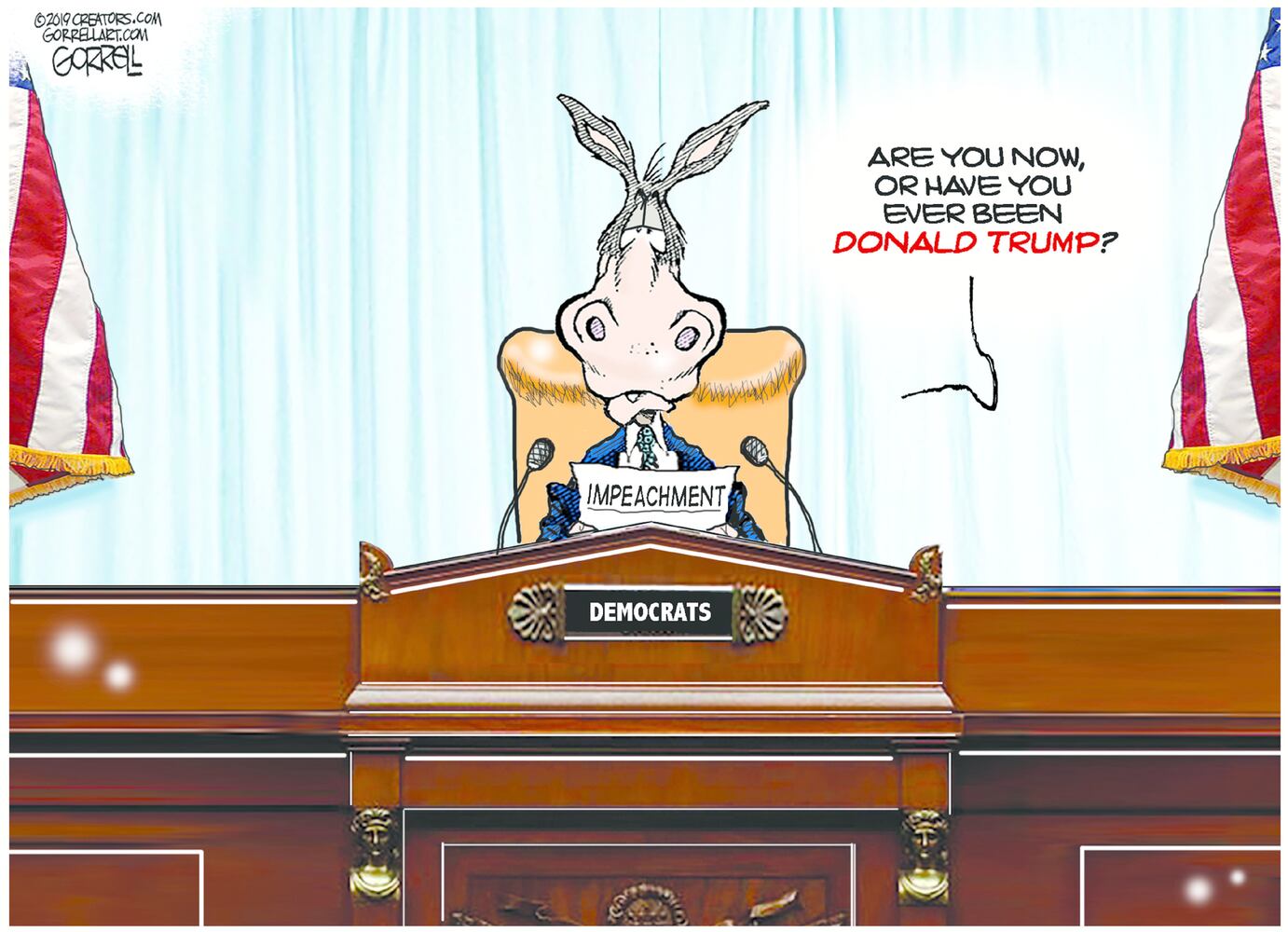Week in cartoons: Impeachment, Jim Jordan and more