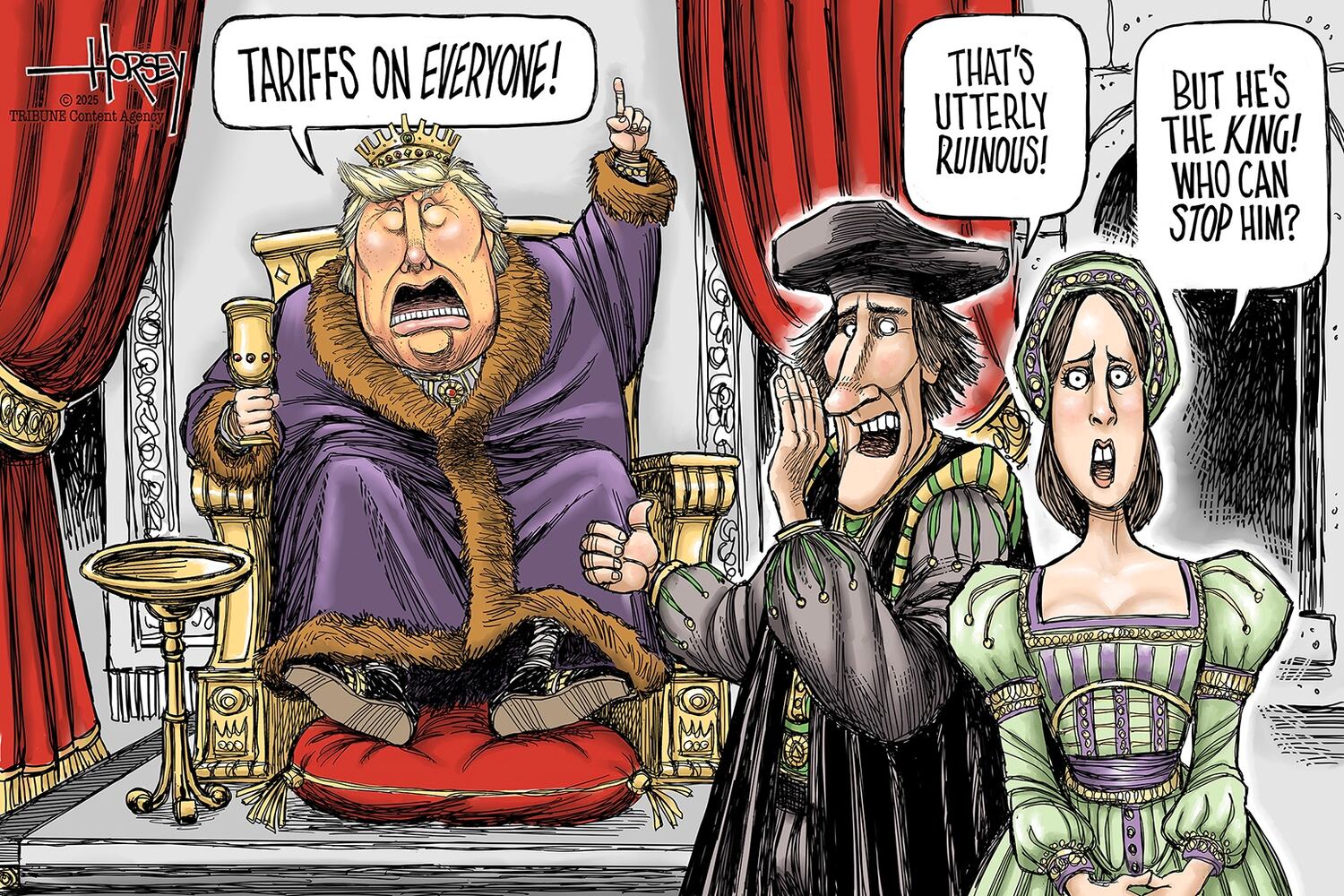 CARTOONS: David Horsey, April 13, 2025