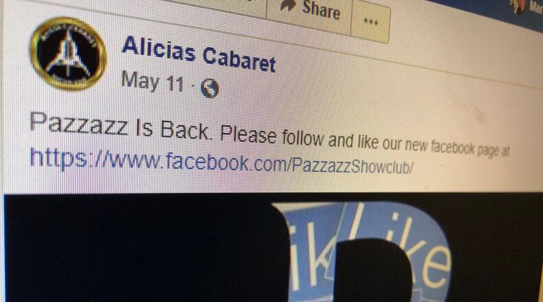 An application for a full liquor license has been filed with the Ohio Division of Liquor Control for 8911 Kingsridge Drive behind the Dayton Mall. The space has housed Alicia's Cabaret and Pazzazz.