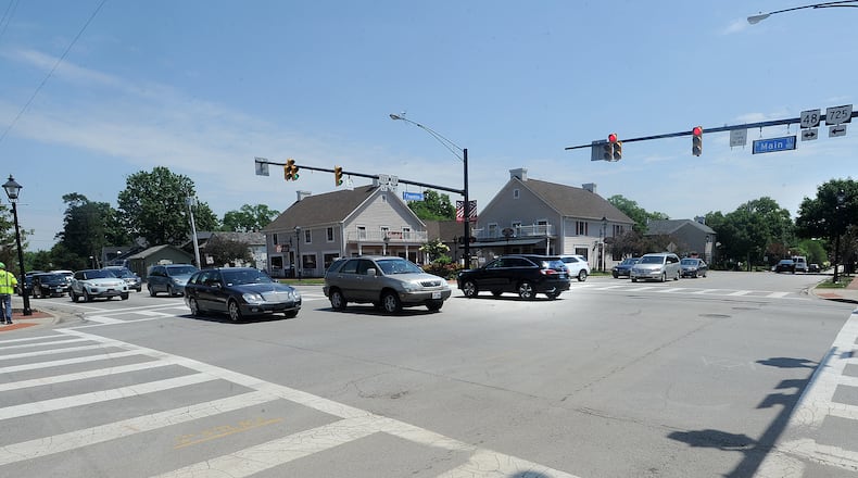 Centerville's uptown plan includes a corridor of small businesses and is the focus of an estimated 10 million project designed to transform the historic town center in and around the intersection of north Main and Franklin Streets. MARSHALL GORBY\STAFF