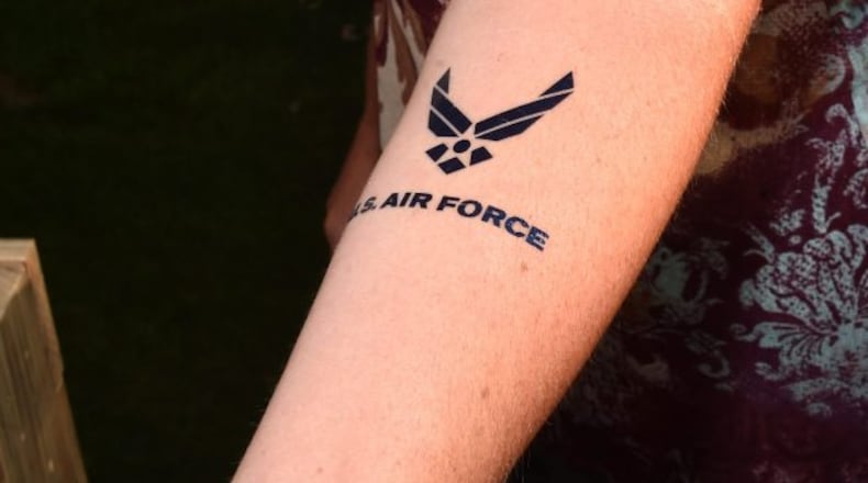 On Wednesday, the new Air Force policy on tattoos became official. Getty image