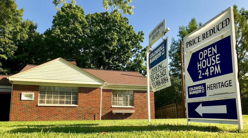 A home for sale in Middletown. NICK GRAHAM/STAFF