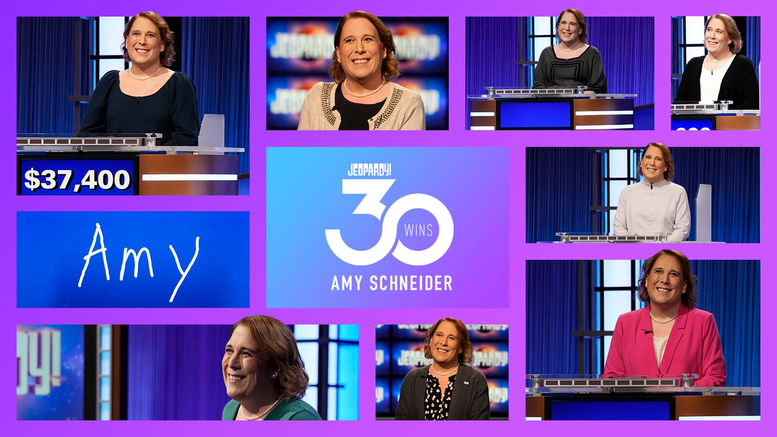 Dayton native Amy Schneider's "Jeopardy!" winning streak has surpassed 30 games.