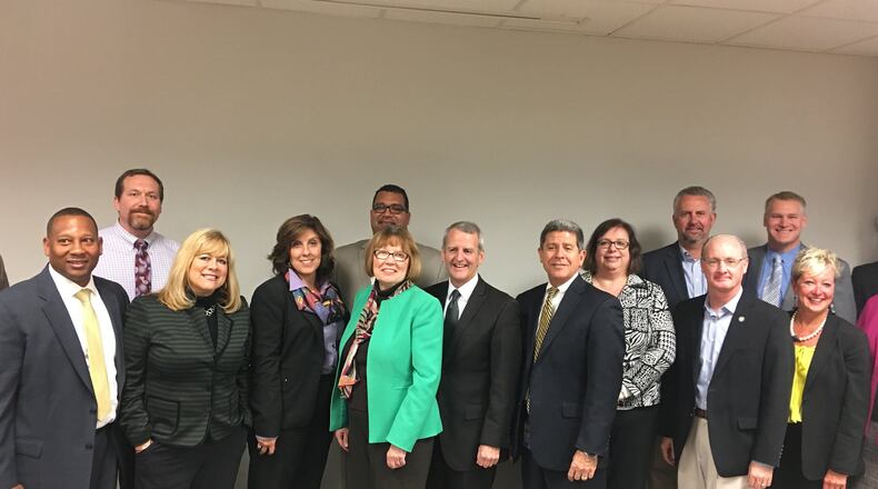 City and county leaders hosted the grand opening of the Montgomery County Business Solutions Center on Wednesday. KARA DRISCOLL/STAFF