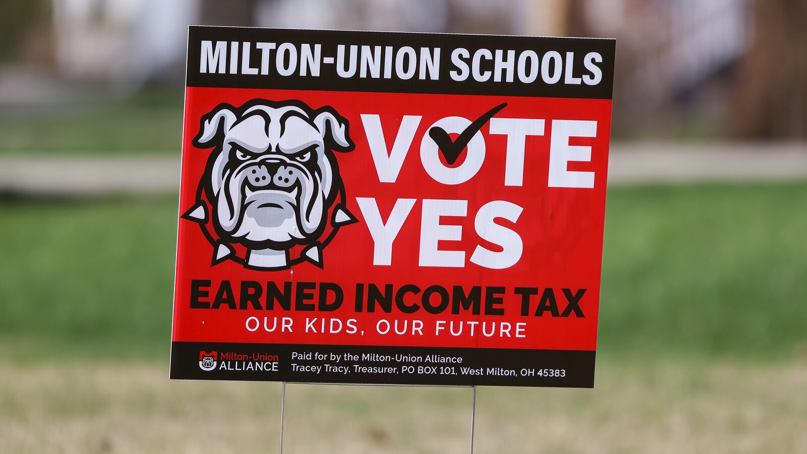 Milton-Union Exempted Village School District is seeking an annual income tax of 0.75 percent for five years for the purpose of current expenses. BRYANT BILLING / STAFF