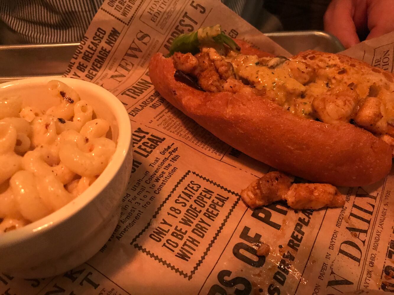 Mudlick Tap House's food