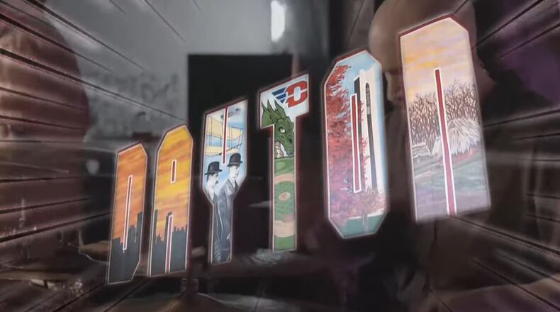 Students from the University of Dayton’s media production program recently received an award for their documentary, “Funk: The Sound of Dayton,” from the National Academy of Television Arts and Sciences’ Ohio Valley Chapter. CONTRIBUTED