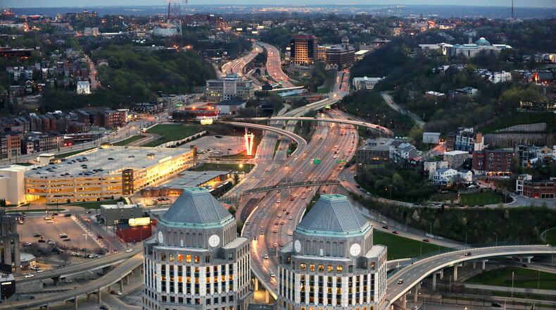 Headquarters of Procter & Gamble in downtown Cincinnati.