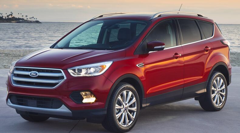 The 2017 Ford Escape offers two new EcoBoost engines and three trims. Photo by Ford